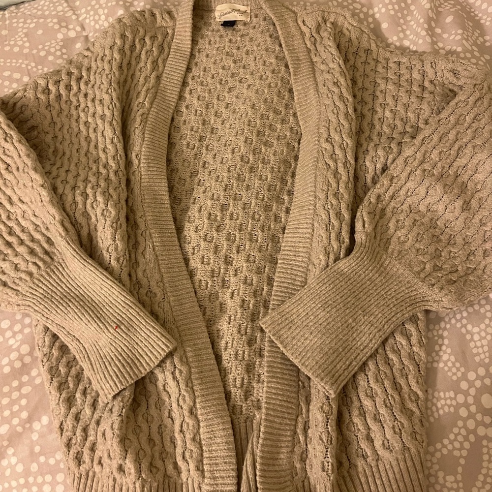 Cream cardigan